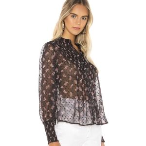 Free People Flowers in December Top